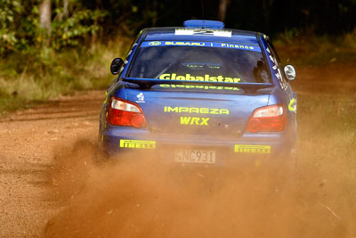 2;050605ARC;4-June-2005;ARC;Australia;Australian-Rally-Championship;Bill-Hayes;Coates-Rally-Queensland;Dean-Herridge;Imbil;QLD;Queensland;Subaru-Impreza-WRX;Sunshine-Coast;auto;motorsport;racing