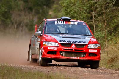 5;050605ARC;4-June-2005;ARC;Australia;Australian-Rally-Championship;Coates-Rally-Queensland;Evo-8;Glen-Weston;Imbil;Mitsubishi-Lancer;Mitsubishi-Lancer-Evolution-VIII;QLD;Queensland;RalliArt;Scott-Pedder;Sunshine-Coast;auto;motorsport;racing