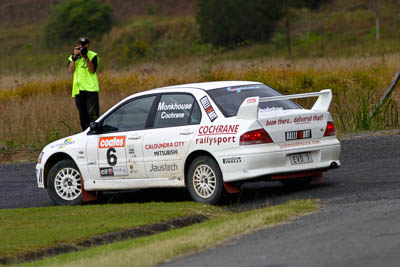 6;050605ARC;4-June-2005;ARC;Australia;Australian-Rally-Championship;Coates-Rally-Queensland;Evo-7;Imbil;Jack-Monkhouse;Mitsubishi-Lancer;Mitsubishi-Lancer-Evolution-VII;QLD;Queensland;Rebecca-Cochrane;Sunshine-Coast;auto;motorsport;racing