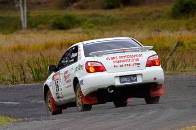 26;050605ARC;4-June-2005;ARC;Australia;Australian-Rally-Championship;Coates-Rally-Queensland;Eli-Evans;Imbil;Matt-McAdam;QLD;Queensland;Subaru-Impreza-RS;Sunshine-Coast;auto;motorsport;racing