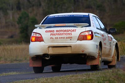 26;050605ARC;4-June-2005;ARC;Australia;Australian-Rally-Championship;Coates-Rally-Queensland;Eli-Evans;Imbil;Matt-McAdam;QLD;Queensland;Subaru-Impreza-RS;Sunshine-Coast;auto;motorsport;racing