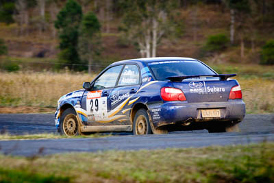 29;4-June-2005;ARC;Australia;Australian-Rally-Championship;Coates-Rally-Queensland;Imbil;John-Anderson;Paul-Batten;QLD;Queensland;Subaru-Impreza-RS;Sunshine-Coast;Topshot;auto;motorsport;racing