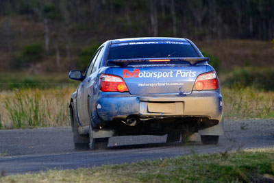 17;050605ARC;4-June-2005;ARC;Australia;Australian-Rally-Championship;Coates-Rally-Queensland;Imbil;QLD;Queensland;Subaru-Impreza-RS;Sunshine-Coast;Toni-Feaver;Will-Orders;auto;motorsport;racing