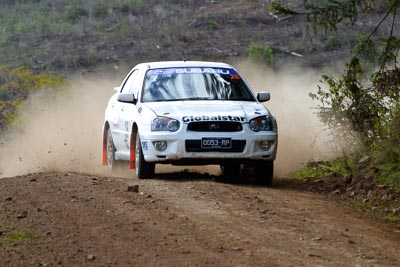 26;050605ARC;5-June-2005;ARC;Australia;Australian-Rally-Championship;Coates-Rally-Queensland;Eli-Evans;Imbil;Matt-McAdam;QLD;Queensland;Subaru-Impreza-RS;Sunshine-Coast;auto;motorsport;racing