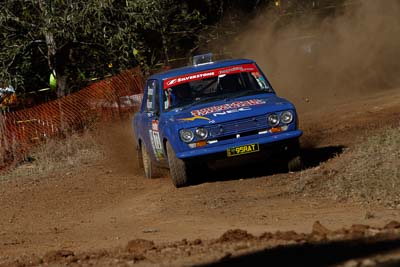 73;17-June-2006;1971-Datsun-1600;Australia;Classic-Invitational;Imbil;John-Spencer;Off‒Road;QLD;Queensland;Rally-Queensland;Steve-Kippen;Sunshine-Coast;auto;motorsport;racing;telephoto