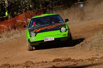 17-June-2006;984ILF;Australia;Classic-Invitational;Imbil;Off‒Road;QLD;Queensland;Rally-Queensland;Sunshine-Coast;Sweep-C;auto;gravel;motorsport;racing;sweep;telephoto