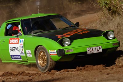 17-June-2006;984ILF;Australia;Classic-Invitational;Imbil;Off‒Road;QLD;Queensland;Rally-Queensland;Sunshine-Coast;Sweep-C;auto;gravel;motorsport;racing;sweep;telephoto