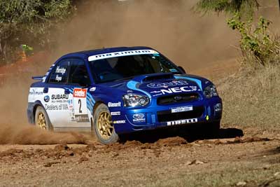 2;17-June-2006;ARC;Australia;Australian-Rally-Championship;Bill-Hayes;Dean-Herridge;Imbil;Maximum-Motorsport;Off‒Road;QLD;Queensland;Subaru-Impreza-WRX;Sunshine-Coast;auto;motorsport;racing;telephoto