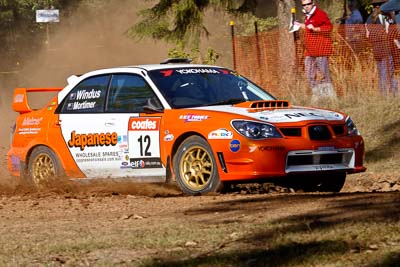 12;17-June-2006;ARC;Australia;Australian-Rally-Championship;Darren-Windus;Imbil;Jonathon-Mortimer;Off‒Road;QLD;Queensland;Subaru-Impreza-WRX;Sunshine-Coast;auto;motorsport;racing;telephoto