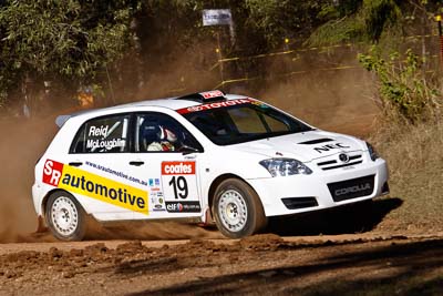 19;17-June-2006;ARC;Anthony-McLoughlin;Australia;Australian-Rally-Championship;Imbil;Off‒Road;QLD;Queensland;Stewart-Reid;Sunshine-Coast;Toyota-Corolla-Sportivo;auto;motorsport;racing;telephoto