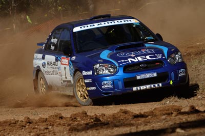 2;17-June-2006;ARC;Australia;Australian-Rally-Championship;Bill-Hayes;Dean-Herridge;Imbil;Maximum-Motorsport;Off‒Road;QLD;Queensland;Subaru-Impreza-WRX;Sunshine-Coast;auto;motorsport;racing;telephoto