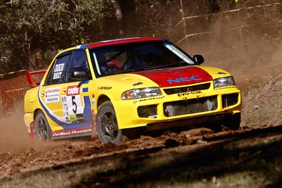 5;17-June-2006;ARC;Australia;Australian-Rally-Championship;Dale-Moscatt;Evo-3;Imbil;Kelvin-Croker;Mitsubishi-Lancer;Mitsubishi-Lancer-Evolution-III;Off‒Road;QLD;Queensland;Sunshine-Coast;auto;motorsport;racing;telephoto