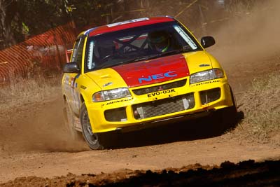 5;17-June-2006;ARC;Australia;Australian-Rally-Championship;Dale-Moscatt;Evo-3;Imbil;Kelvin-Croker;Mitsubishi-Lancer;Mitsubishi-Lancer-Evolution-III;Off‒Road;QLD;Queensland;Sunshine-Coast;auto;motorsport;racing;telephoto