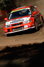 21;17-June-2006;ARC;Australia;Australian-Rally-Championship;Evo-6;Gerald-Schofield;Imbil;Mitsubishi-Lancer;Mitsubishi-Lancer-Evolution-VI-RS;Off‒Road;QLD;Queensland;Ray-Baker;Sunshine-Coast;auto;motorsport;racing;telephoto