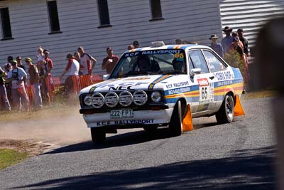 65;17-June-2006;1977-Ford-Escort;Australia;Cate-Kelly;Classic-Invitational;Imbil;KCF-Rallysport;Keith-Fackrell;QLD;Queensland;Rally-Queensland;Sunshine-Coast;auto;motorsport;racing;tarmac;telephoto