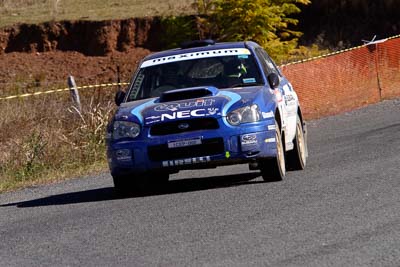 2;17-June-2006;ARC;Australia;Australian-Rally-Championship;Bill-Hayes;Dean-Herridge;Imbil;Maximum-Motorsport;QLD;Queensland;Subaru-Impreza-WRX;Sunshine-Coast;auto;motorsport;racing;tarmac;telephoto