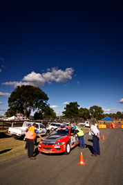 9;17-June-2006;ARC;Australia;Australian-Rally-Championship;Evo-9;Glen-Weston;Imbil;Mitsubishi-Lancer;Mitsubishi-Lancer-Evolution-IX;Mitsubishi-Team-RalliArt;QLD;Queensland;Scott-Pedder;Sunshine-Coast;Topshot;atmosphere;auto;blue;clouds;motorsport;racing;sky;tarmac;wide-angle