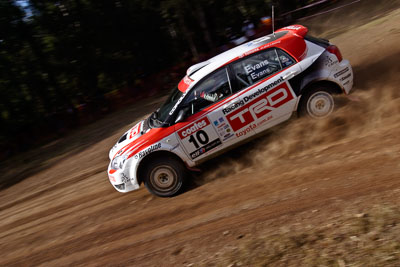 10;17-June-2006;ARC;Australia;Australian-Rally-Championship;Imbil;Off‒Road;QLD;Queensland;Simon-Evans;Sue-Evans;Sunshine-Coast;Team-TRD;Toyota-Corolla-Sportivo;auto;motorsport;racing;wide-angle