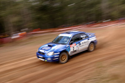 2;17-June-2006;ARC;Australia;Australian-Rally-Championship;Bill-Hayes;Dean-Herridge;Imbil;Maximum-Motorsport;Off‒Road;QLD;Queensland;Subaru-Impreza-WRX;Sunshine-Coast;auto;motorsport;movement;racing;speed;wide-angle