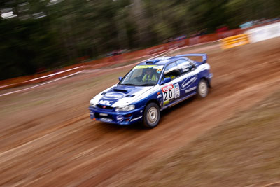 20;17-June-2006;ARC;Australia;Australian-Rally-Championship;Ben-Searcy;Imbil;John-Murray-Jnr;Off‒Road;QLD;Queensland;Subaru-Impreza-WRX;Sunshine-Coast;auto;motorsport;movement;racing;speed;wide-angle