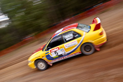 5;17-June-2006;ARC;Australia;Australian-Rally-Championship;Dale-Moscatt;Evo-3;Imbil;Kelvin-Croker;Mitsubishi-Lancer;Mitsubishi-Lancer-Evolution-III;Off‒Road;QLD;Queensland;Sunshine-Coast;auto;motorsport;movement;racing;speed;wide-angle