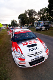 10;18-June-2006;ARC;Australia;Australian-Rally-Championship;Imbil;QLD;Queensland;Simon-Evans;Sue-Evans;Sunshine-Coast;Team-TRD;Toyota-Corolla-Sportivo;auto;motorsport;racing;wide-angle