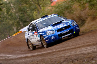 2;18-June-2006;ARC;Australia;Australian-Rally-Championship;Bill-Hayes;Dean-Herridge;Imbil;Maximum-Motorsport;Off‒Road;QLD;Queensland;Subaru-Impreza-WRX;Sunshine-Coast;auto;motorsport;movement;racing;speed;telephoto