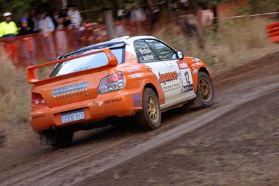 12;18-June-2006;ARC;Australia;Australian-Rally-Championship;Darren-Windus;Imbil;Jonathon-Mortimer;Off‒Road;QLD;Queensland;Subaru-Impreza-WRX;Sunshine-Coast;auto;motorsport;movement;racing;speed;telephoto