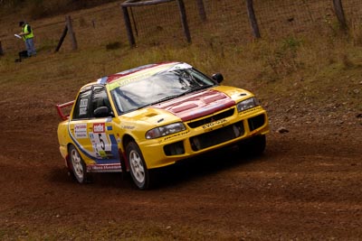 5;18-June-2006;ARC;Australia;Australian-Rally-Championship;Dale-Moscatt;Evo-3;Imbil;Kelvin-Croker;Mitsubishi-Lancer;Mitsubishi-Lancer-Evolution-III;Off‒Road;QLD;Queensland;Sunshine-Coast;auto;motorsport;racing;telephoto