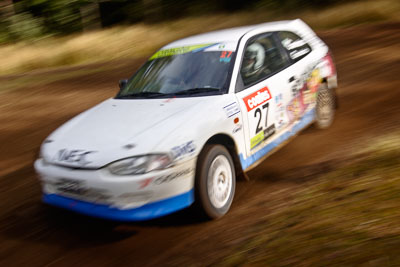 27;18-June-2006;ARC;Australia;Australian-Rally-Championship;Imbil;Ken-Garrioch;Leigh-Garrioch;Mitsubishi-Mirage;Off‒Road;QLD;Queensland;Sunshine-Coast;auto;motorsport;movement;racing;speed;wide-angle