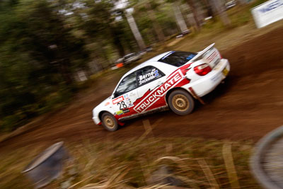 28;18-June-2006;ARC;Australia;Australian-Rally-Championship;Imbil;John-Berne;Off‒Road;QLD;QRC;Queensland;Queensland-Rally-Championship;Scott-Beckwith;Sunshine-Coast;auto;motorsport;movement;racing;speed;wide-angle