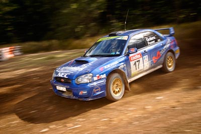 17;18-June-2006;ARC;Australia;Australian-Rally-Championship;Imbil;QLD;Queensland;Subaru-Impreza-WRX;Sunshine-Coast;Toni-Feaver;Will-Orders;auto;motorsport;racing;wide-angle