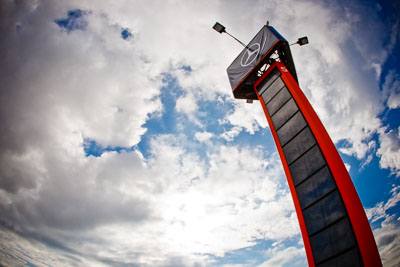 21-March-2008;Australia;Bathurst;FOSC;Festival-of-Sporting-Cars;Mt-Panorama;NSW;New-South-Wales;Topshot;atmosphere;auto;clouds;fisheye;motorsport;racing;sky;timing;tower