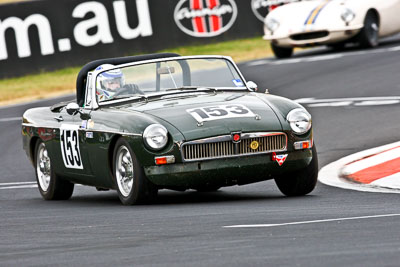 153;1967-MGB-Mk-Roadster;21-March-2008;Australia;Bathurst;FOSC;Festival-of-Sporting-Cars;Group-S;Kent-Brown;Mt-Panorama;NSW;New-South-Wales;auto;motorsport;racing;super-telephoto