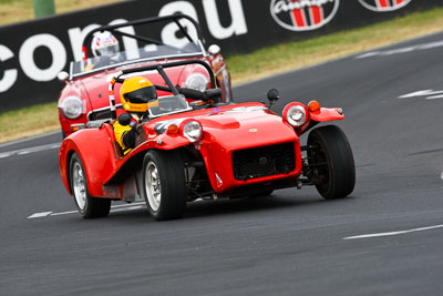 46;1978-Lotus-7-S4;21-March-2008;Australia;Bathurst;Bob-Wootton;FOSC;Festival-of-Sporting-Cars;Group-S;Mt-Panorama;NSW;New-South-Wales;auto;motorsport;racing;super-telephoto