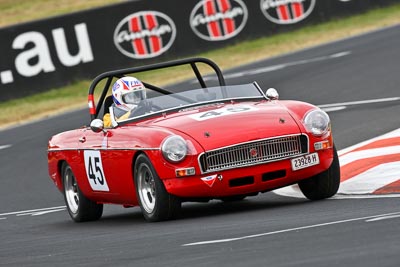 45;1962-MGB;21-March-2008;Australia;Bathurst;FOSC;Festival-of-Sporting-Cars;Greg-King;Group-S;Mt-Panorama;NSW;New-South-Wales;auto;motorsport;racing;super-telephoto