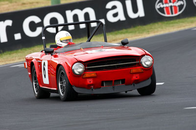 6;1970-Triumph-TR6;21-March-2008;Australia;Bathurst;FOSC;Festival-of-Sporting-Cars;Group-S;Mt-Panorama;NSW;New-South-Wales;Tony-Dains;auto;motorsport;racing;super-telephoto
