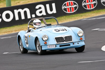531;1959-MGA-1600;21-March-2008;Australia;Bathurst;FOSC;Festival-of-Sporting-Cars;Group-S;John-Young;Mt-Panorama;NSW;New-South-Wales;auto;motorsport;racing;super-telephoto