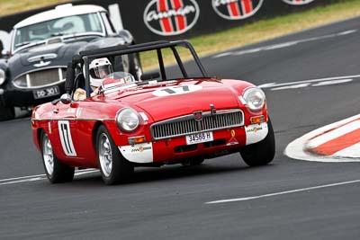 17;1964-MGB;21-March-2008;Australia;Bathurst;FOSC;Festival-of-Sporting-Cars;Group-S;Mt-Panorama;NSW;New-South-Wales;Paul-Bower;auto;motorsport;racing;super-telephoto