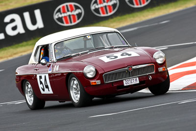 54;1967-MGB-Mk-I;21-March-2008;Australia;Bathurst;Darren-Hodgson;FOSC;Festival-of-Sporting-Cars;Group-S;Mt-Panorama;NSW;New-South-Wales;auto;motorsport;racing;super-telephoto