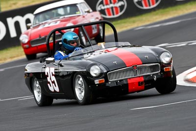 35;1963-MGB-Roadster;21-March-2008;Australia;Bathurst;FOSC;Festival-of-Sporting-Cars;Group-S;Mt-Panorama;NSW;New-South-Wales;Steve-Shepard;auto;motorsport;racing;super-telephoto
