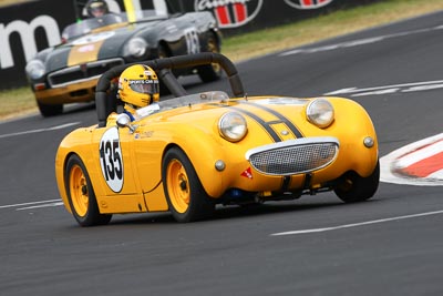 135;1960-Austin-Healey-Sprite;21-March-2008;Australia;Bathurst;FOSC;Festival-of-Sporting-Cars;Group-S;Mt-Panorama;NSW;New-South-Wales;Paul-Cuthbert;auto;motorsport;racing;super-telephoto