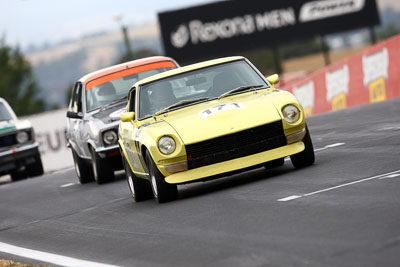 171;1971-Datsun-240Z;21-March-2008;Australia;Bathurst;FOSC;Festival-of-Sporting-Cars;Historic-Sports-and-Touring;Mark-Cassells;Mt-Panorama;NSW;New-South-Wales;auto;classic;motorsport;racing;super-telephoto;vintage