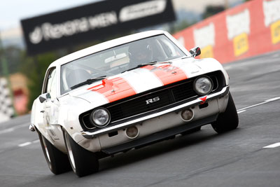 151;1969-Chevrolet-Camaro;21-March-2008;Australia;Bathurst;Colin-Warrington;FOSC;Festival-of-Sporting-Cars;Historic-Sports-and-Touring;Mt-Panorama;NSW;New-South-Wales;auto;classic;motorsport;racing;super-telephoto;vintage