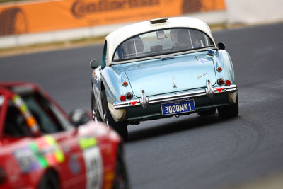 2;1959-Austin-Healey-3000;21-March-2008;Australia;Bathurst;FOSC;Festival-of-Sporting-Cars;John-Rowe;Marque-and-Production-Sports;Mt-Panorama;NSW;New-South-Wales;auto;motorsport;racing;super-telephoto