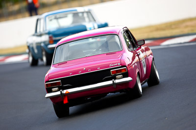 60;1972-Ford-Escort;21-March-2008;Australia;Bathurst;FOSC;Festival-of-Sporting-Cars;Group-N;Harvey-Black;Historic-Touring-Cars;Mt-Panorama;NSW;New-South-Wales;auto;classic;motorsport;racing;super-telephoto;vintage