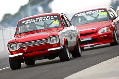 46;1971-Ford-Escort;21-March-2008;Australia;Bathurst;Bob-Jowett;FOSC;Festival-of-Sporting-Cars;Improved-Production;Mt-Panorama;NSW;New-South-Wales;auto;motorsport;racing;super-telephoto