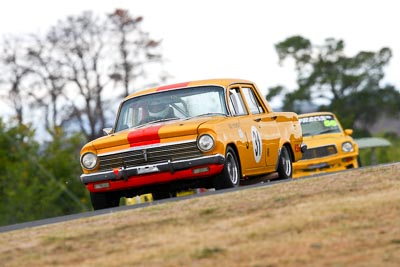 31;1964-Holden-EH;21-March-2008;Australia;Bathurst;Craig-Stephenson;FOSC;Festival-of-Sporting-Cars;Group-N;Historic-Touring-Cars;Mt-Panorama;NSW;New-South-Wales;auto;classic;motorsport;racing;super-telephoto;vintage;yellow