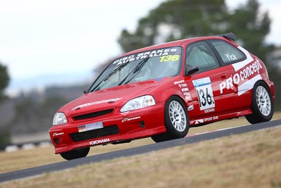 136;1997-Honda-Civic;21-March-2008;Australia;Bathurst;FOSC;Festival-of-Sporting-Cars;Improved-Production;Jacky-Yick;Mt-Panorama;NSW;New-South-Wales;auto;motorsport;racing;super-telephoto