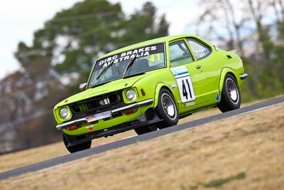 41;1971-Toyota-Corolla-KE25;21-March-2008;Australia;Bathurst;FOSC;Festival-of-Sporting-Cars;Improved-Production;Mt-Panorama;NSW;New-South-Wales;Ryan-Jagger;auto;motorsport;racing;super-telephoto